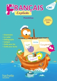 Picture of Français Explicite CM1 - Photofiches - Ed. 2017