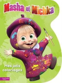 Image de Masha et Michka - Mes jolis coloriages