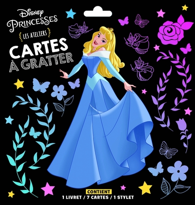 Image de DISNEY PRINCESSES - Pochette Les Ateliers - Cartes à gratter