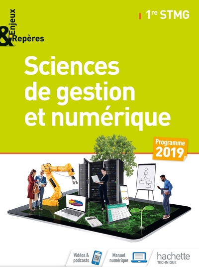 Picture of Enjeux et Repères Sciences de gestion et numérique 1re STMG - Livre élève - Éd. 2019