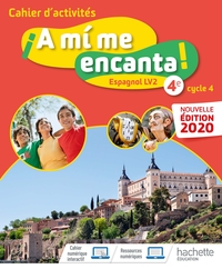 Picture of A mi me encanta cycle 4 4e - Cahier d'activités - Ed. 2020
