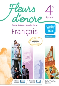 Picture of Fleurs d'encre Français 4e - Livre élève - Ed. 2023