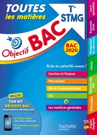 Image de Objectif Bac 2020 Toutes les matières Term STMG