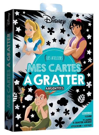 Image de DISNEY - Pochette Les Ateliers - Mes cartes à gratter argentées
