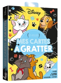 Image de DISNEY - Pochette Les Ateliers - Mes cartes à gratter - Chats et Chiens