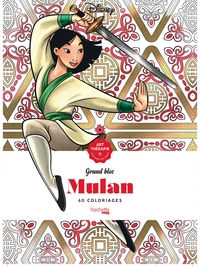 Image de Grand bloc Art-Thérapie Disney Mulan
