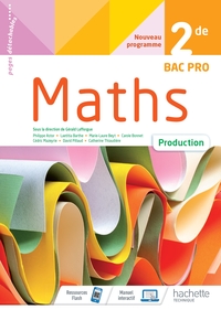 Picture of Mathématiques Production 2de BAC PRO - cahier de l'élève - Éd 2020