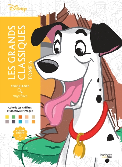 Picture of Coloriages mystères Disney - Les Grands classiques Tome 6