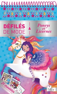 Image de Poneys et licornes - Bloc spirale