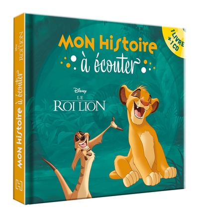 Image de LE ROI LION - Mon histoire à écouter - L'histoire du film - Livre CD - Disney