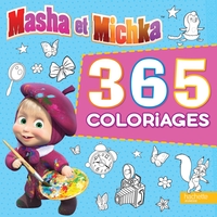 Image de Masha et Michka - 365 coloriages
