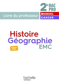 Picture of Histoire-Géographie-EMC 2de Bac Pro - Livre du professeur - éd. 2019