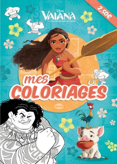 Picture of VAIANA - Mes Coloriages - Disney