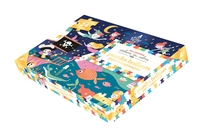 Picture of Puzzles brillants Pays imaginaires - 2 puzzles 24 pièces