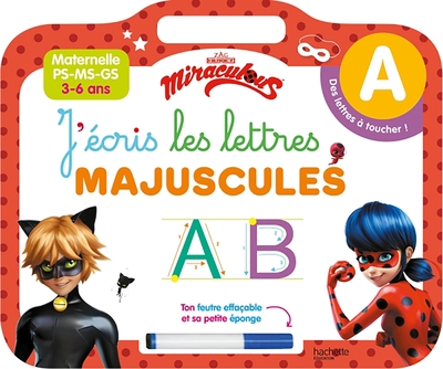 Picture of Miraculous - Ardoise J'écris les lettres majuscules
