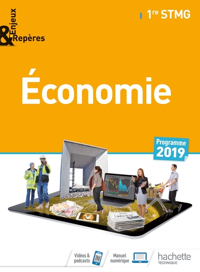 Picture of Enjeux et Repères Économie 1re STMG - Livre élève - Éd. 2019
