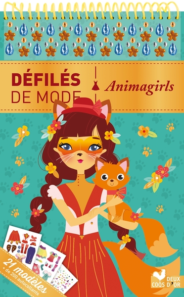 Image de Animagirls - bloc à spirale