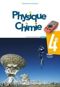 Picture of Physique-Chimie cycle 4 / 4e - Livre élève - éd. 2017