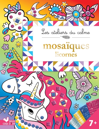 Image de Mosaïques mousse - licornes - pochette avec accessoires