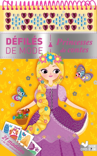 Image de Princesses de contes - bloc à spirale