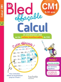 Image de Bled effaçable Calcul CM1