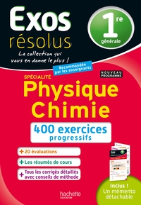 Picture of Exos Résolus SPECIALITE Physique-Chimie 1re