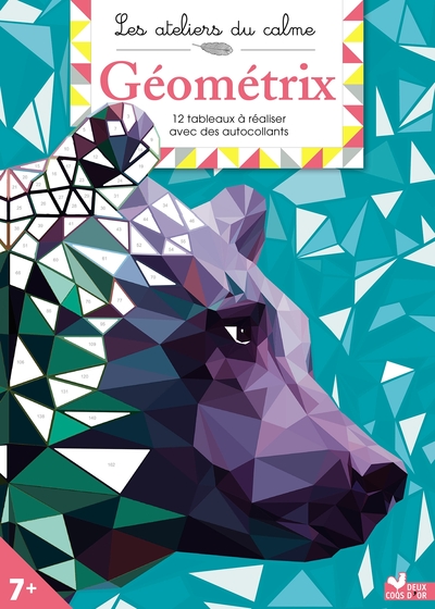 Image de Geometrix - cahier avec autocollants