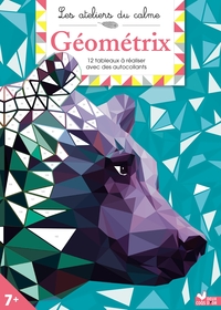 Image de Geometrix - cahier avec autocollants