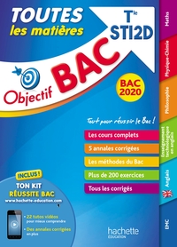 Picture of Objectif Bac 2020 Toutes les matières Term STI2D