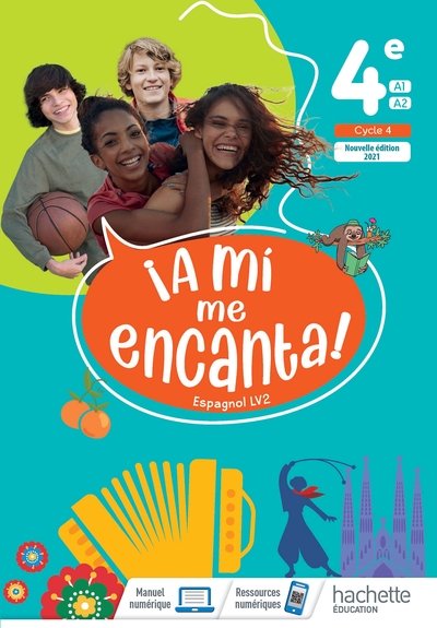Picture of A mi me Encanta 4e - Livre élève - Ed. 2021