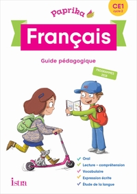 Image de Paprika Français CE1 - Edition France - Guide pédagogique + CD - Ed. 2019