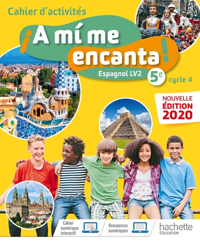 Picture of A mi me encanta cycle 4 5ème - Cahier d'activités - Ed. 2020