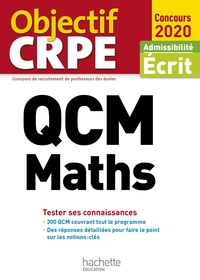 Image de QCM CRPE : Maths 2020