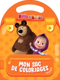 Image de Masha et Michka - Mon sac de coloriages (Colo à poignée)
