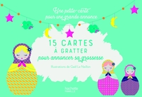 Picture of 15 Cartes à gratter pour annoncer sa grossesse