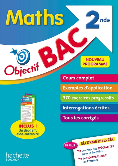 Picture of Objectif Bac Maths 2nde