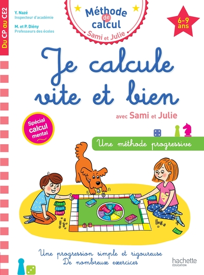 Picture of Je calcule vite et bien CP au CE2 avec Sami et Julie