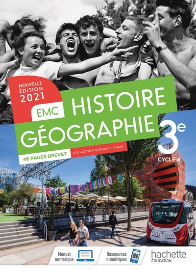 Picture of Histoire - Géographie EMC 3e - Livre élève - Ed. 2021
