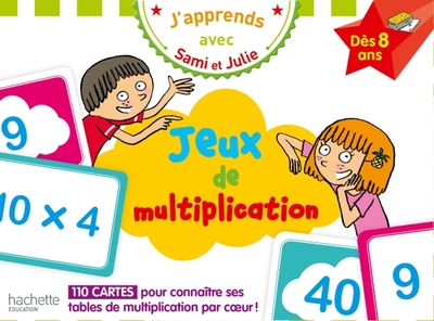 Picture of J'apprends avec Sami et Julie : Jeux de multiplication Dès 8 ans