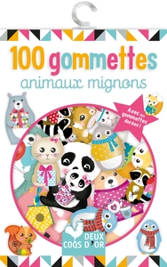 Image de 100 gommettes - Animaux mignons