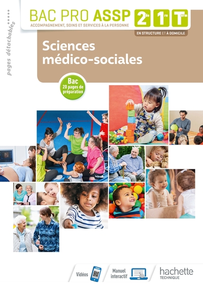 Picture of Sciences médico-sociales 2de, 1re, Tle Bac Pro ASSP - Livre élève - Éd. 2019