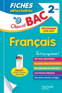 Picture of Objectif BAC Fiches détachables Français 2nde
