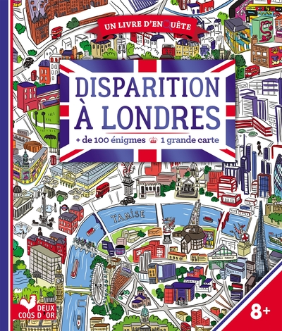 Image de Disparition à Londres - livre avec carte