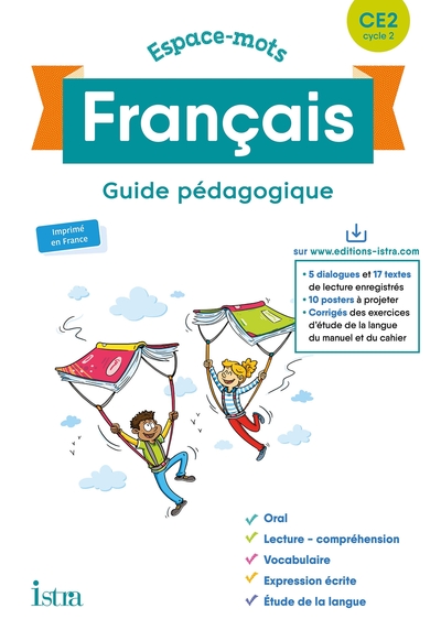 Picture of Espace-Mots Français CE2 - Guide pédagogique - Ed. 2020