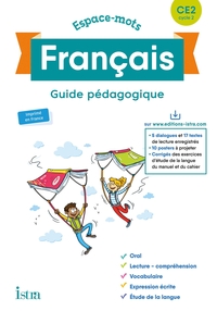 Picture of Espace-Mots Français CE2 - Guide pédagogique - Ed. 2020