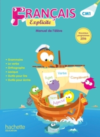 Picture of Français Explicite CM1 - Livre de l'élève - Ed. 2017