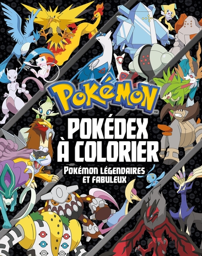 Picture of Pokémon - Pokédex à colorier - Spécial Pokémon légendaires et fabuleux