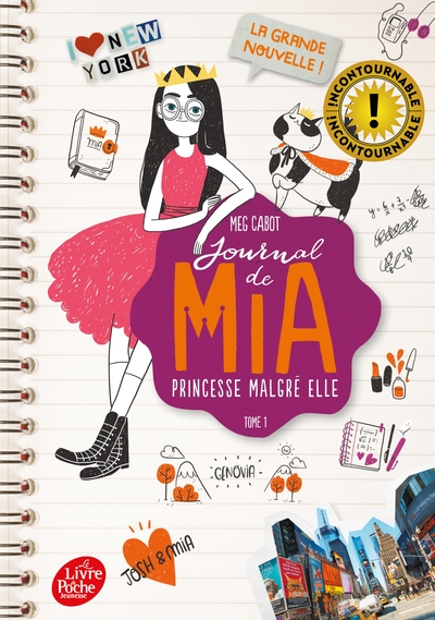 Picture of Journal de Mia, princesse malgré elle - Tome 1