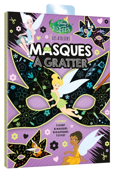 Image de LA FÉE CLOCHETTE - Pochette Les Ateliers  - Masque à gratter - Disney
