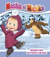 Image de Masha fait du patin à glace